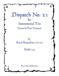 Dispatch No. 21 Trumpet Trio cover Thumbnail